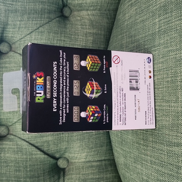 Rubiks Timer Cube - Picture 2 of 2